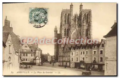 Cartes postales Abbeville La Place Du Guindal