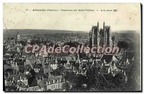 Cartes postales Abbeville Panorama Sur Saint Vulfran