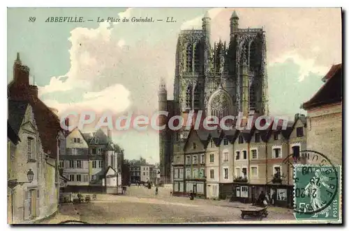 Cartes postales Abbeville La Place Du Guindal