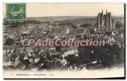 Cartes postales Abbeville Vue Generale