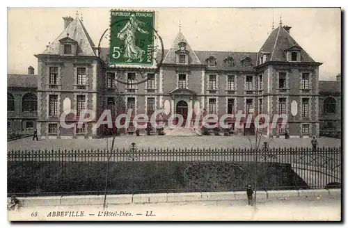 Cartes postales Abbeville L'Hotel Dieu