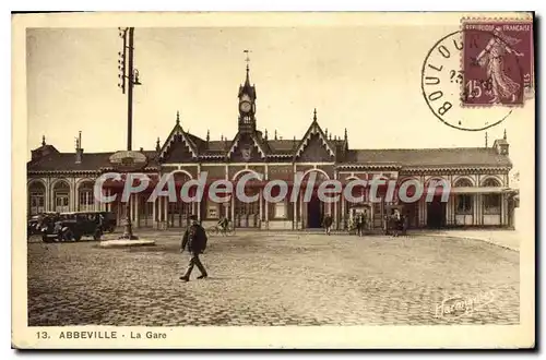 Cartes postales Abbeville La Gare