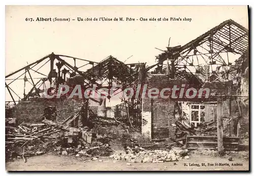 Cartes postales Albert Un Cote De I'Usine De M Pifre