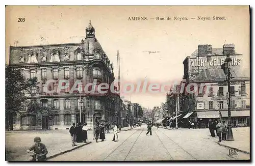 Ansichtskarte AK Amiens Rue De Noyon