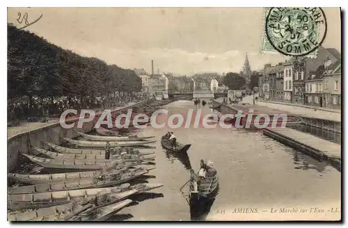 Cartes postales Amiens Le March� Sur I'Eau