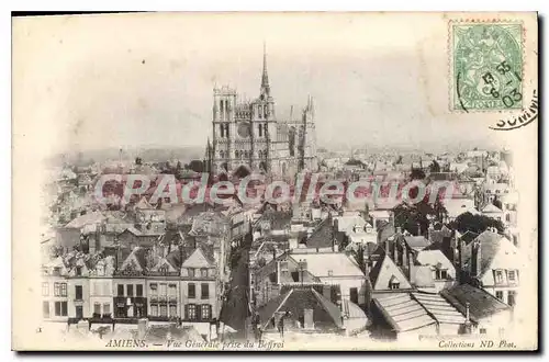 Cartes postales Amiens Vue Generale Prise Du Beffroi