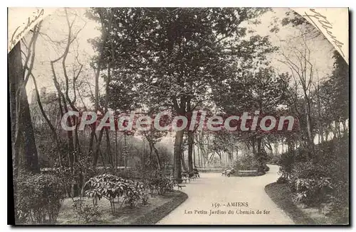 Ansichtskarte AK Amiens Les Petits Jardins Du Chemin De Fer