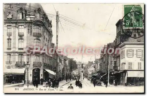 Ansichtskarte AK Amiens Rue De Noyon