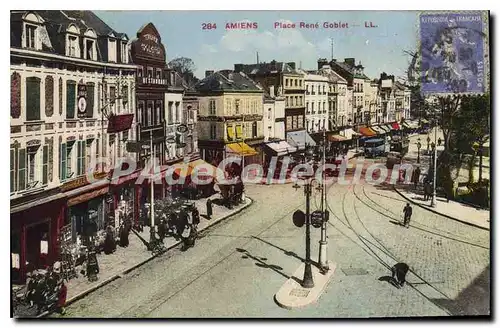 Cartes postales Amiens Place Rene Goblet