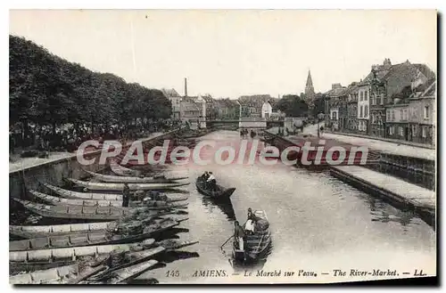 Cartes postales Amiens Le March� Sur I'Eau