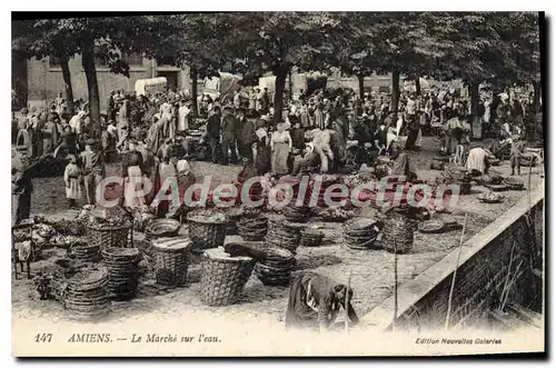 Cartes postales Amiens Le March� Sur I'Eau