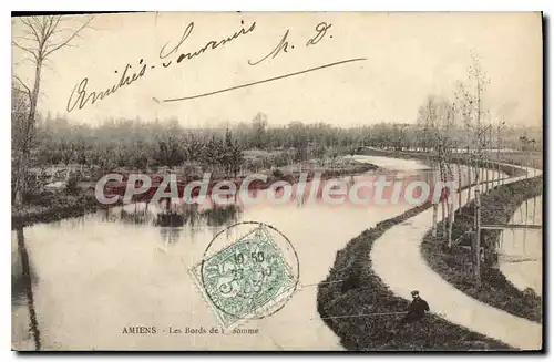 Ansichtskarte AK Amiens Les Bords De Somme
