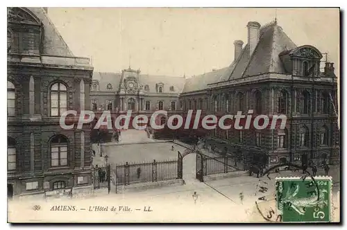 Cartes postales Amiens L'Hotel De Ville
