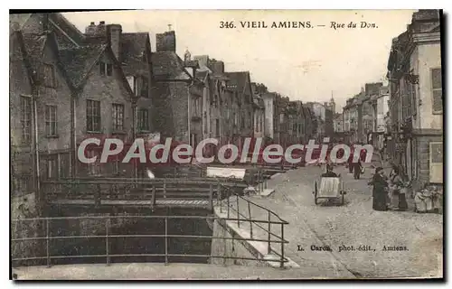 Ansichtskarte AK Vieil Amiens Rue Du Don