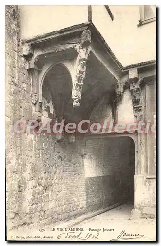 Cartes postales Le Vieil Amiens Passage Jossart