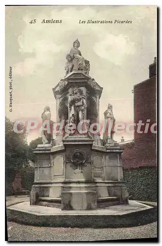 Cartes postales Amiens Les Illustrations Picardes
