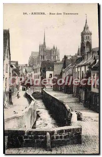 Cartes postales Amiens Rue Des Tanneurs
