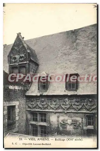 Cartes postales Vieil Amiens Bailliage