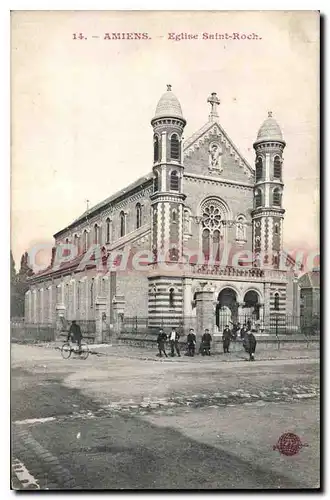 Cartes postales Amiens Eglise Saint Roch