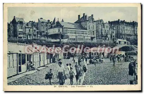 Cartes postales Onival Les Planches