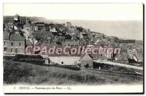 Cartes postales Onival Panorama Pris Du Phare