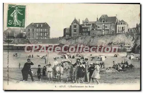 Cartes postales Ault L'Etablissement Des Bains