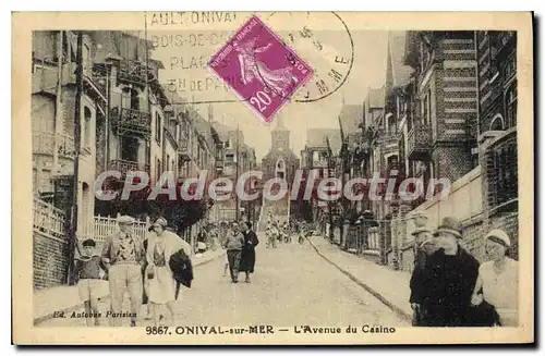 Cartes postales Onival Sur Mer L'Avenue Du Casino