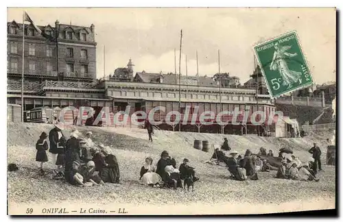 Cartes postales Onival Le Casino