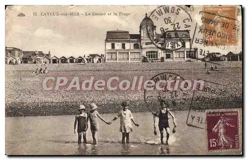 Cartes postales Cayeux Sur Mer Le Casino Et la Plage