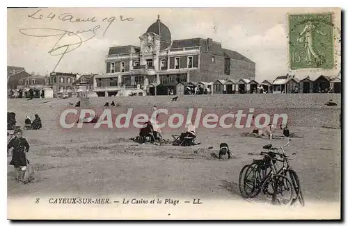Cartes postales Cayeux Sur Mer Le Casino Et La Plage