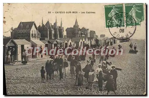 Cartes postales Cayeux Sur Mer Les Cabines