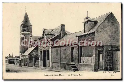 Cartes postales Cayeux Sur Mer La Grande Rue
