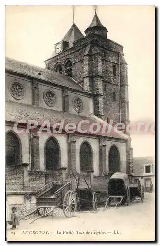 Cartes postales Le Crotoy La Vieille Tour De I'Eglise