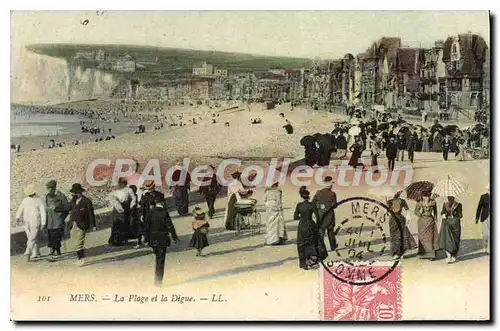 Cartes postales Mers La Plage Et La Digue