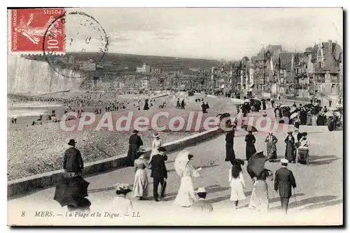 Ansichtskarte AK Mers La Plage Et La Digue