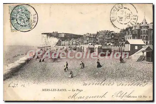 Cartes postales Mers Les Bains La Plage