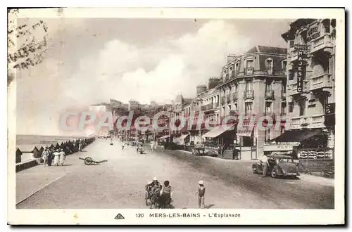 Cartes postales Mers Les Bains L'Esplanade