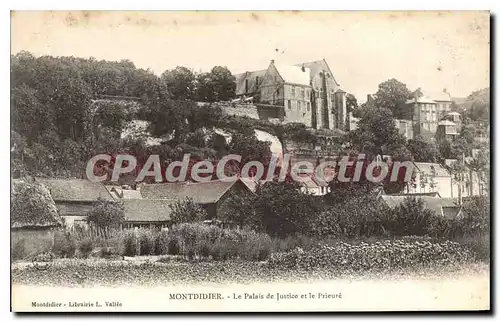 Cartes postales Montdidier Le Palais De Justice Et le Prieure