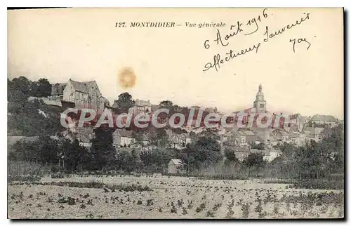 Ansichtskarte AK Montdidier Vue Generale