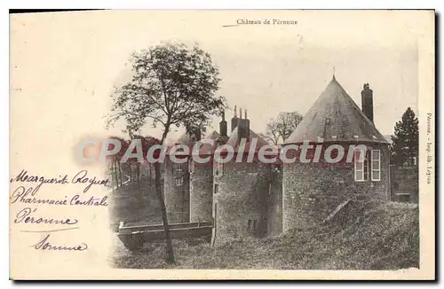 Cartes postales Peronne Ch�teau