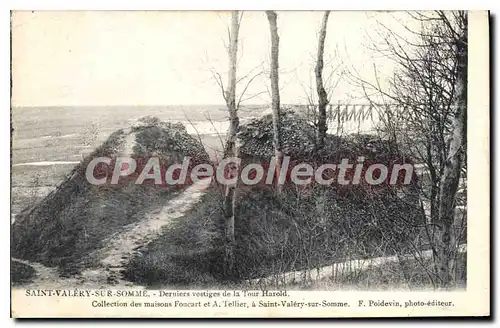 Cartes postales St Valery Sur Somme Derniers Vestiges De La Tour Harold