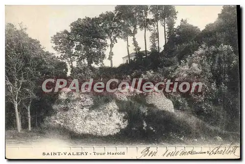 Cartes postales St Valery Tour Harold