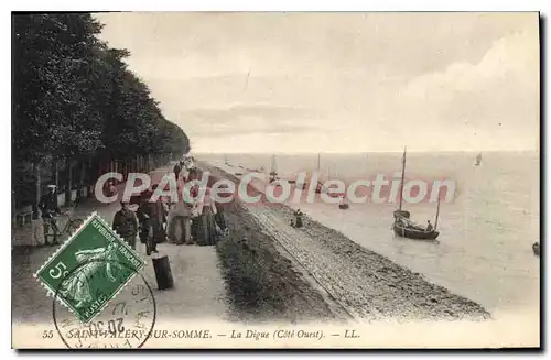 Cartes postales Saint Valery Sur Somme La Digue