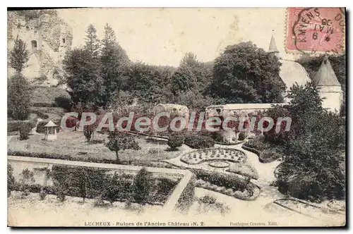 Cartes postales Lucheux Ruines De I'Ancien Ch�teau