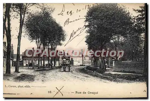 Cartes postales Rue De Crequi