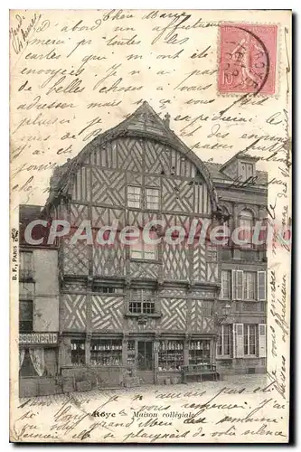 Cartes postales Roye Maison Collegiale