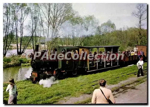 Moderne Karte Amiens Le Petit Train A Vapeur Froissy-Cappy-Dompierre