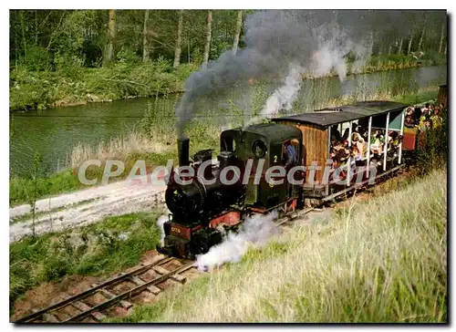 Moderne Karte Amiens Le Petit Train A Vapeur Froissy-Cappy-Dompierre locomotive Neumeyer 1922