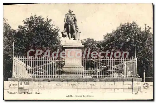 Cartes postales Albi Statue Laperouse