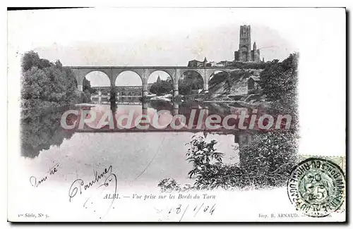 Cartes postales Albi Vue Prise Sur Les Bords Du Tarn